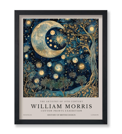 William Morris - Moon & Stars No4