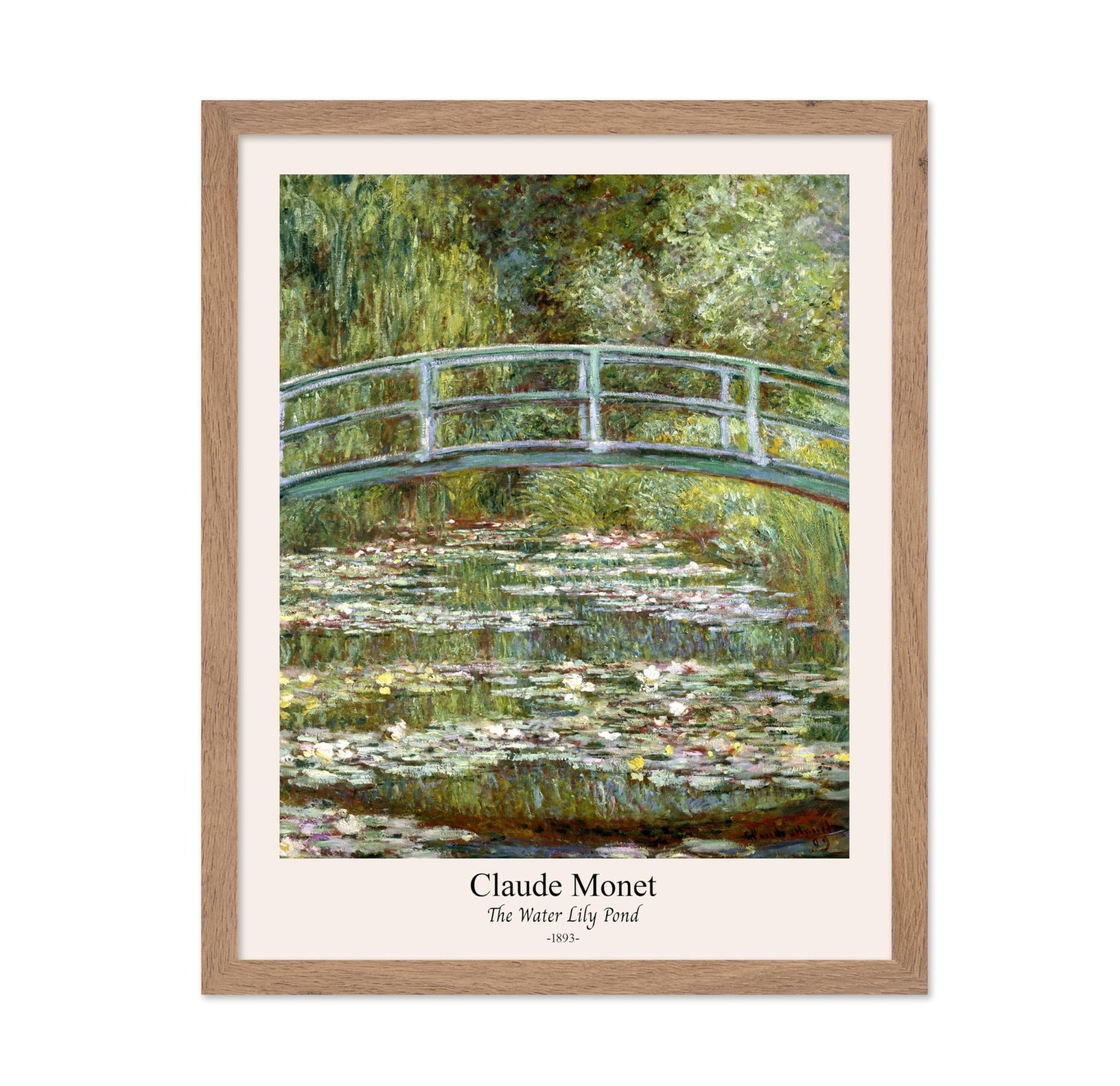 Claude Monet - Water Lily Pond No1