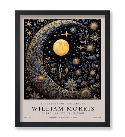 William Morris - Moon & Stars No1