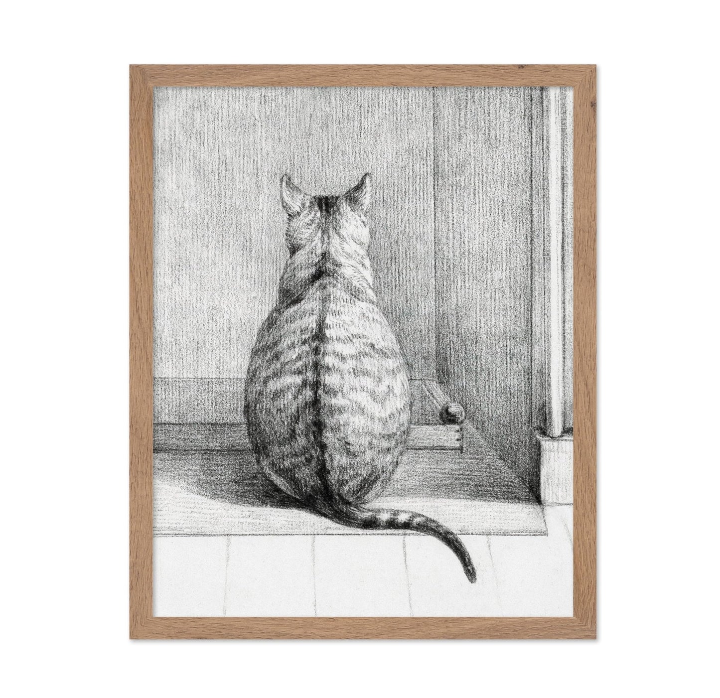 Jean Bernard - Sitting Cat