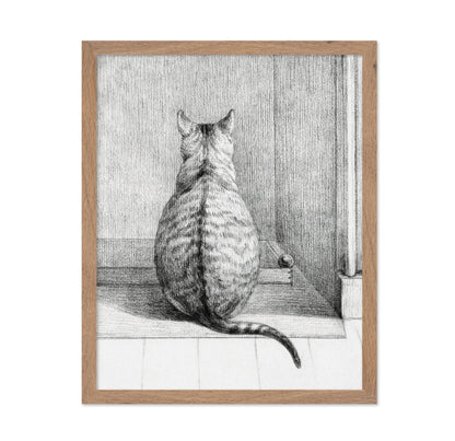 Jean Bernard - Sitting Cat