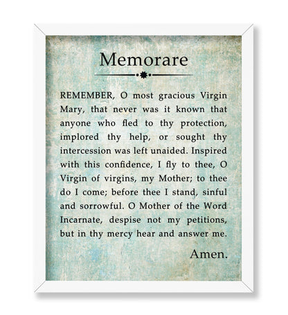 Memorare Prayer