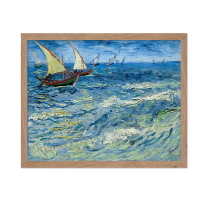 Van Gogh - Seascape at Saintes Maries No2
