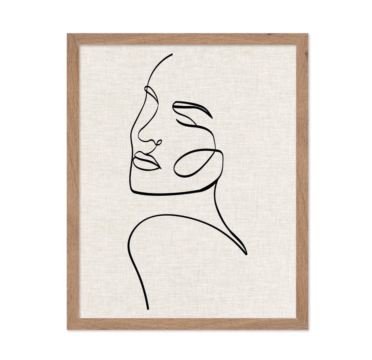 Woman Face Outline No2