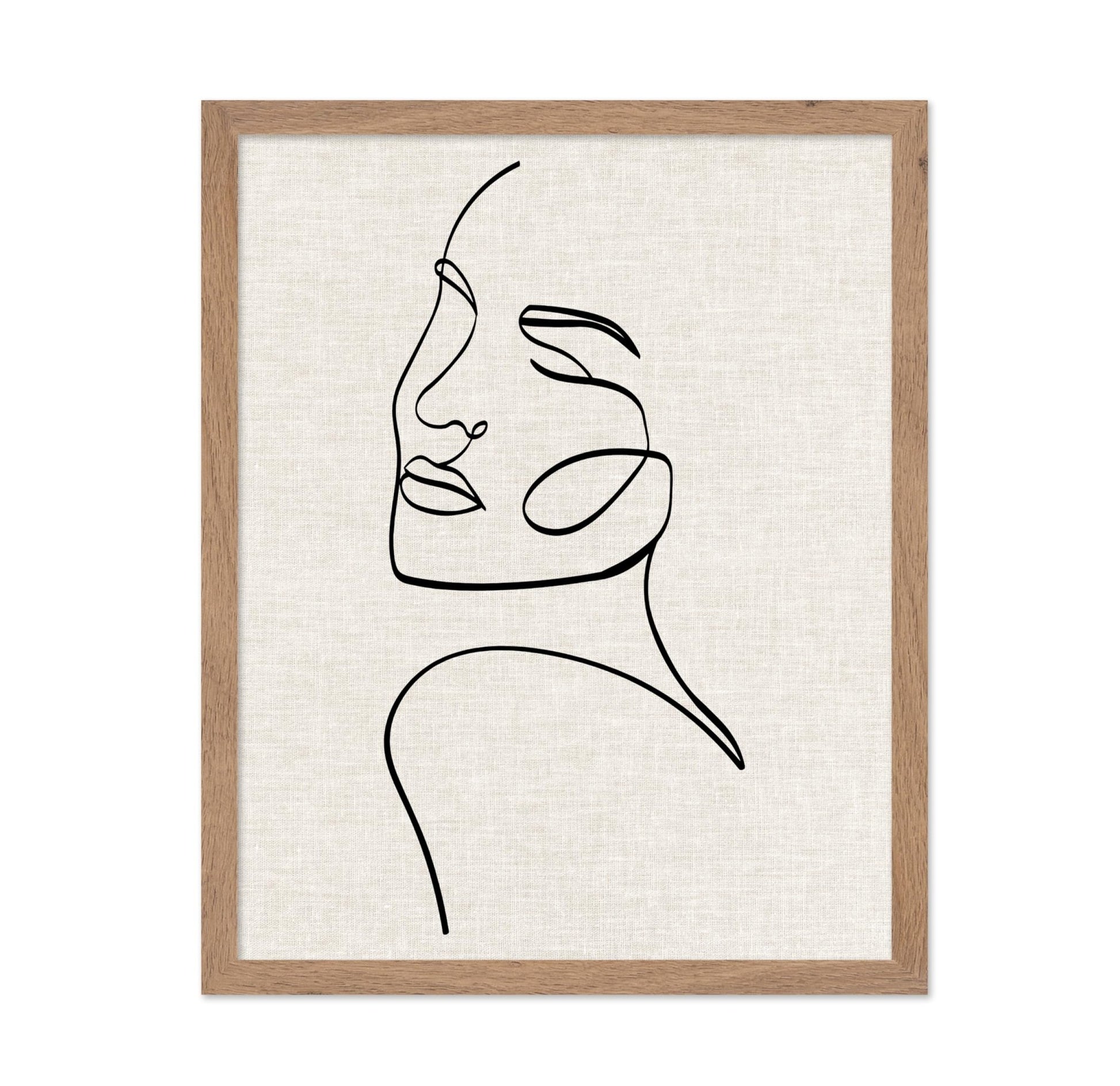 Woman Face Outline No2