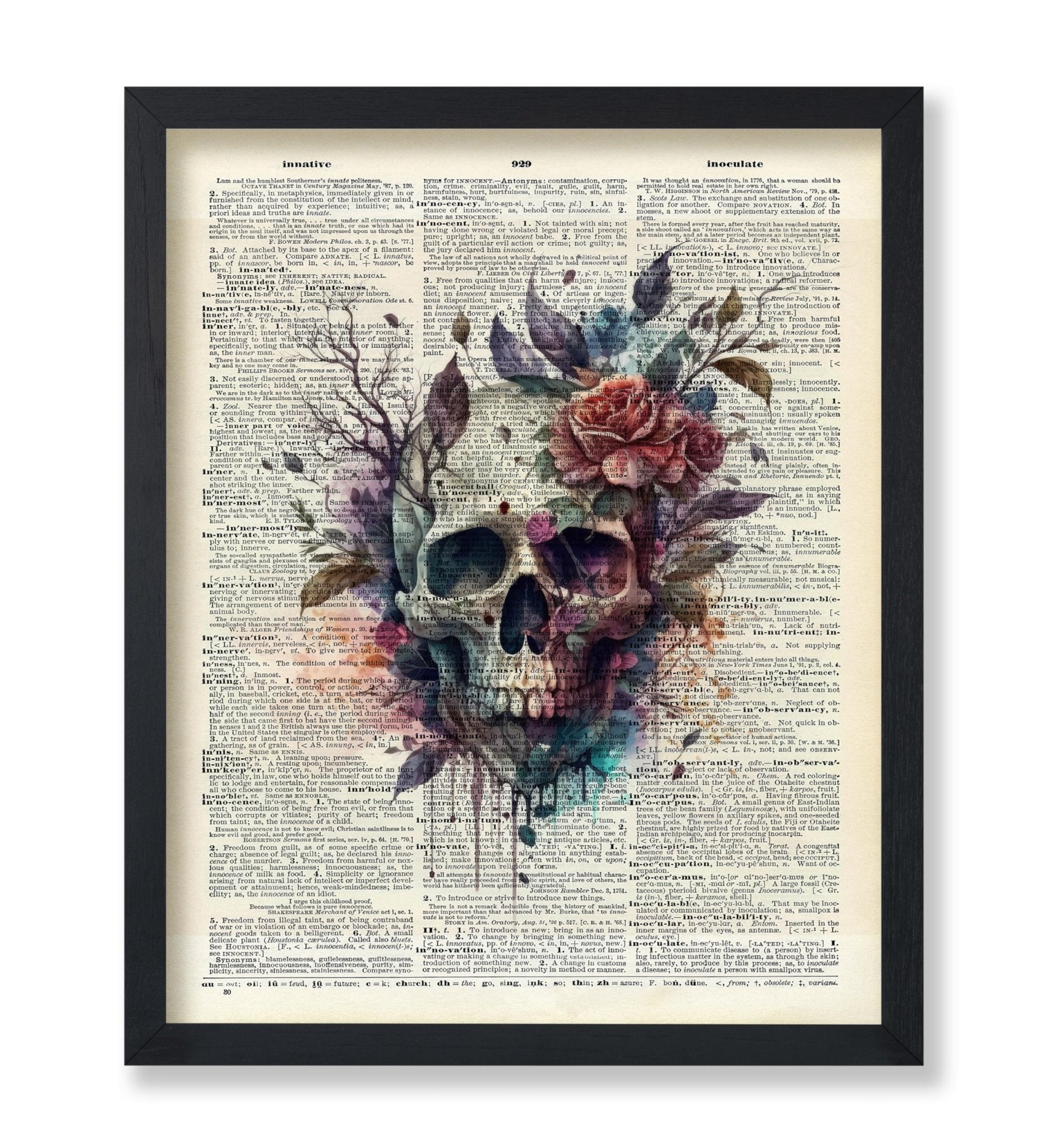 Floral Skull