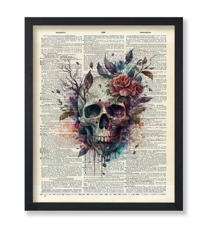 Floral Skull