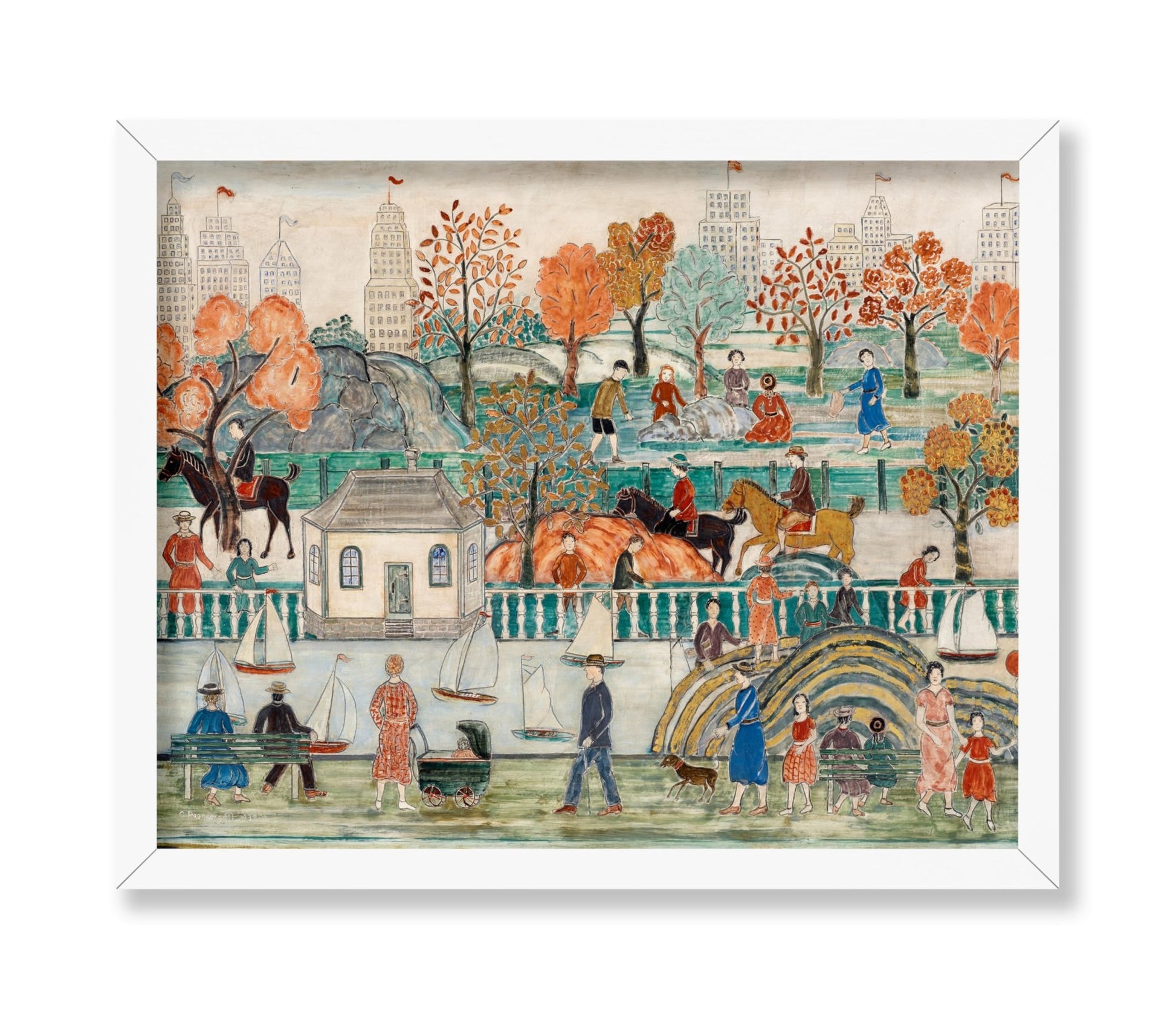 Charles Prendergast - Central Park