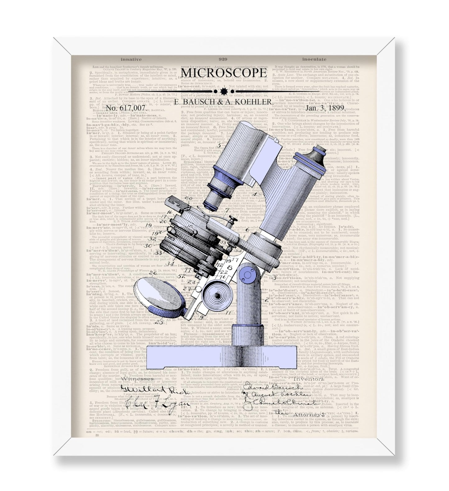 Microscope Blueprint No1
