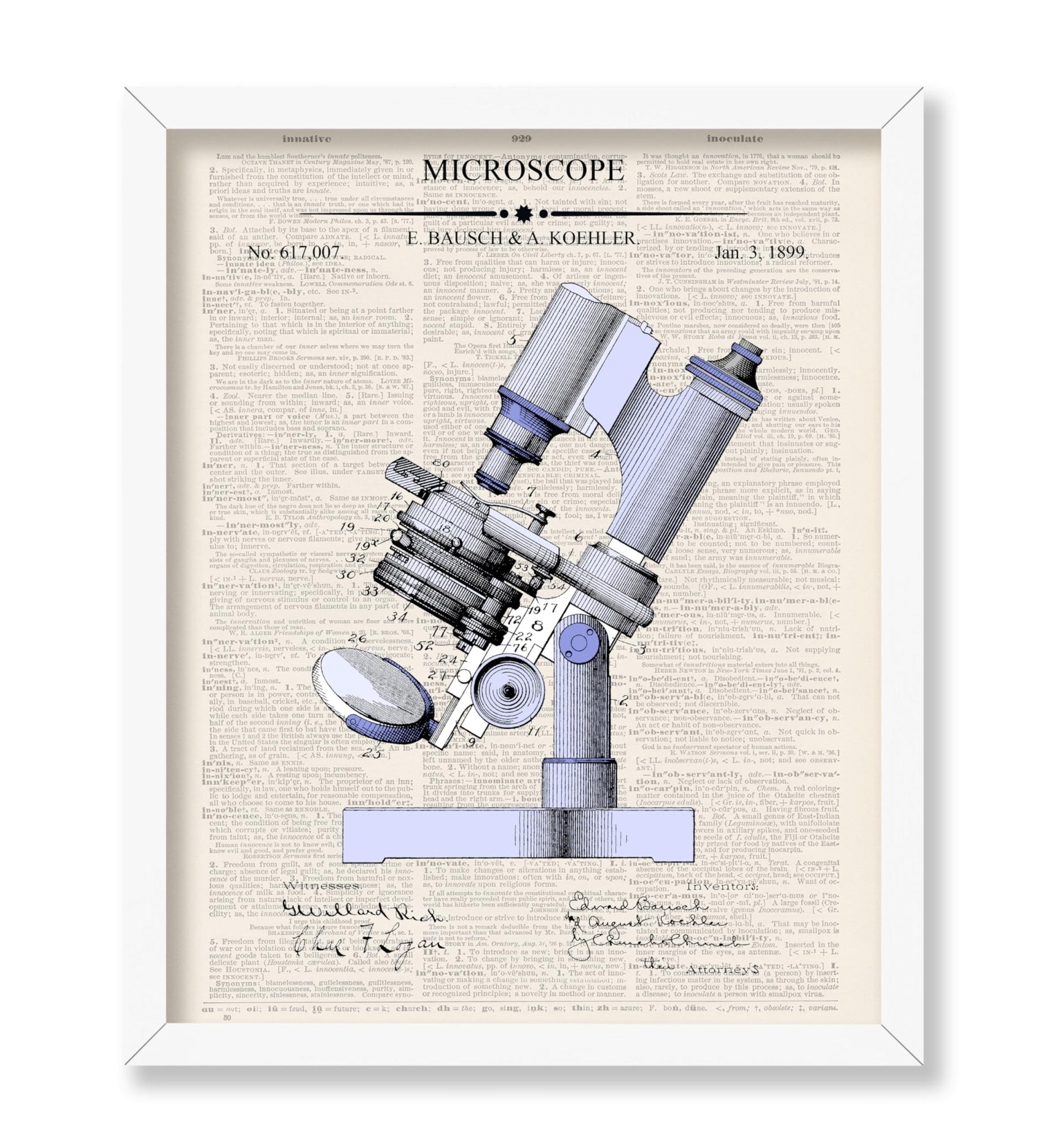 Microscope Blueprint No1