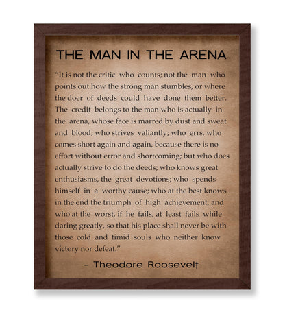 Man in the Arena