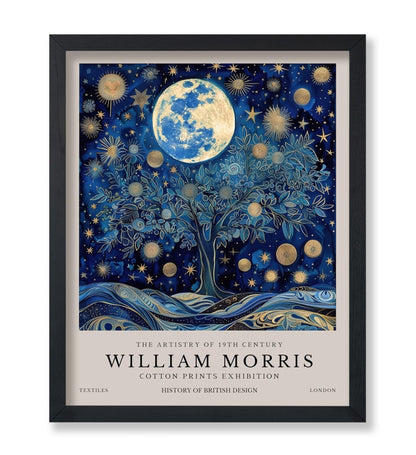 William Morris - Moon & Stars No5