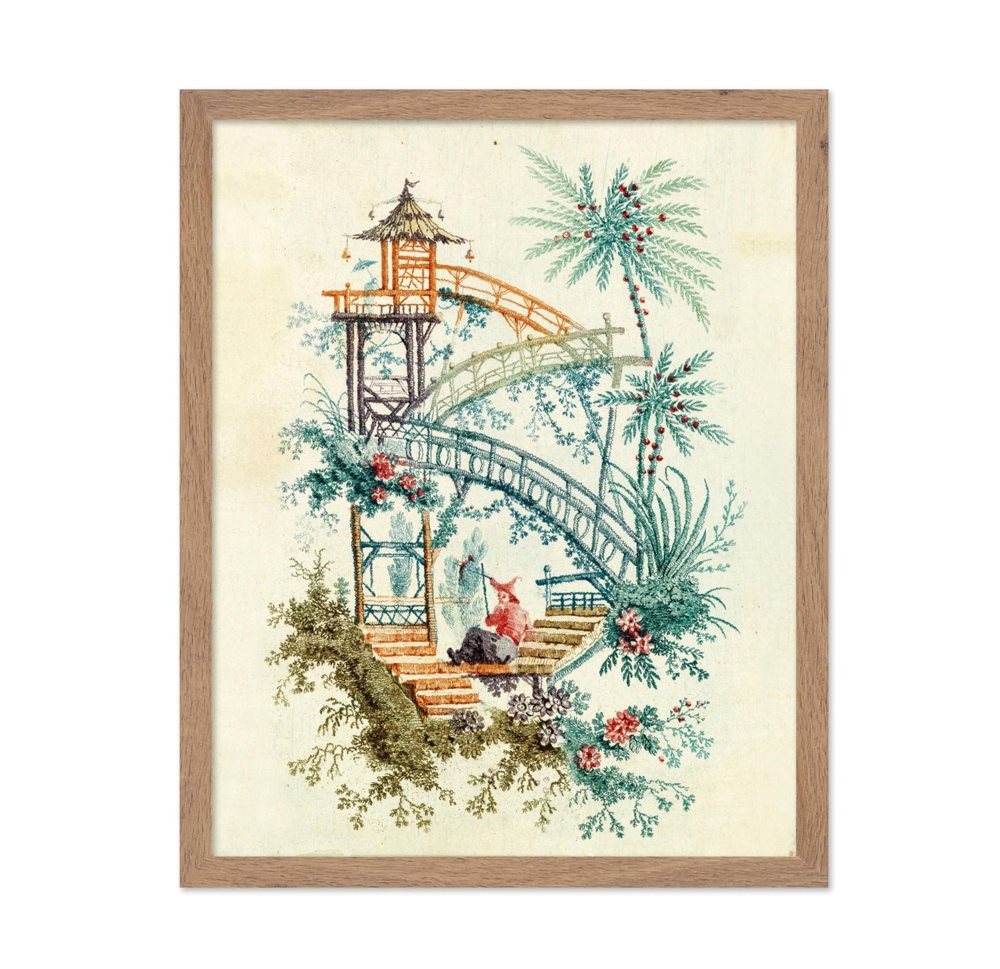 Waterfall Chinoiserie