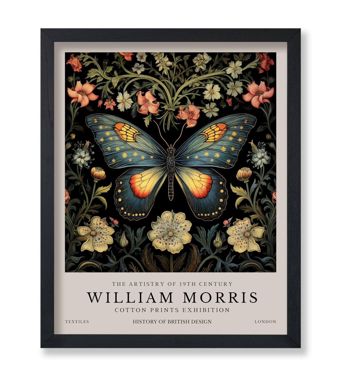 William Morris - Butterfly No1