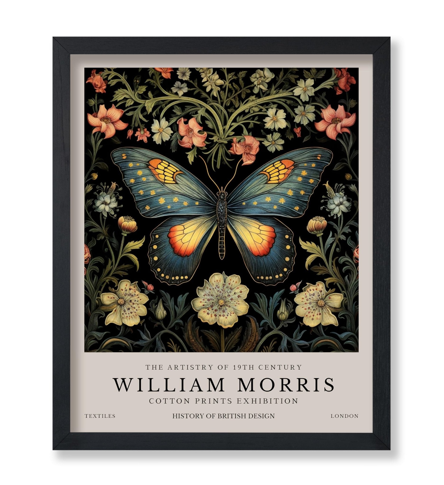 William Morris - Butterfly No1