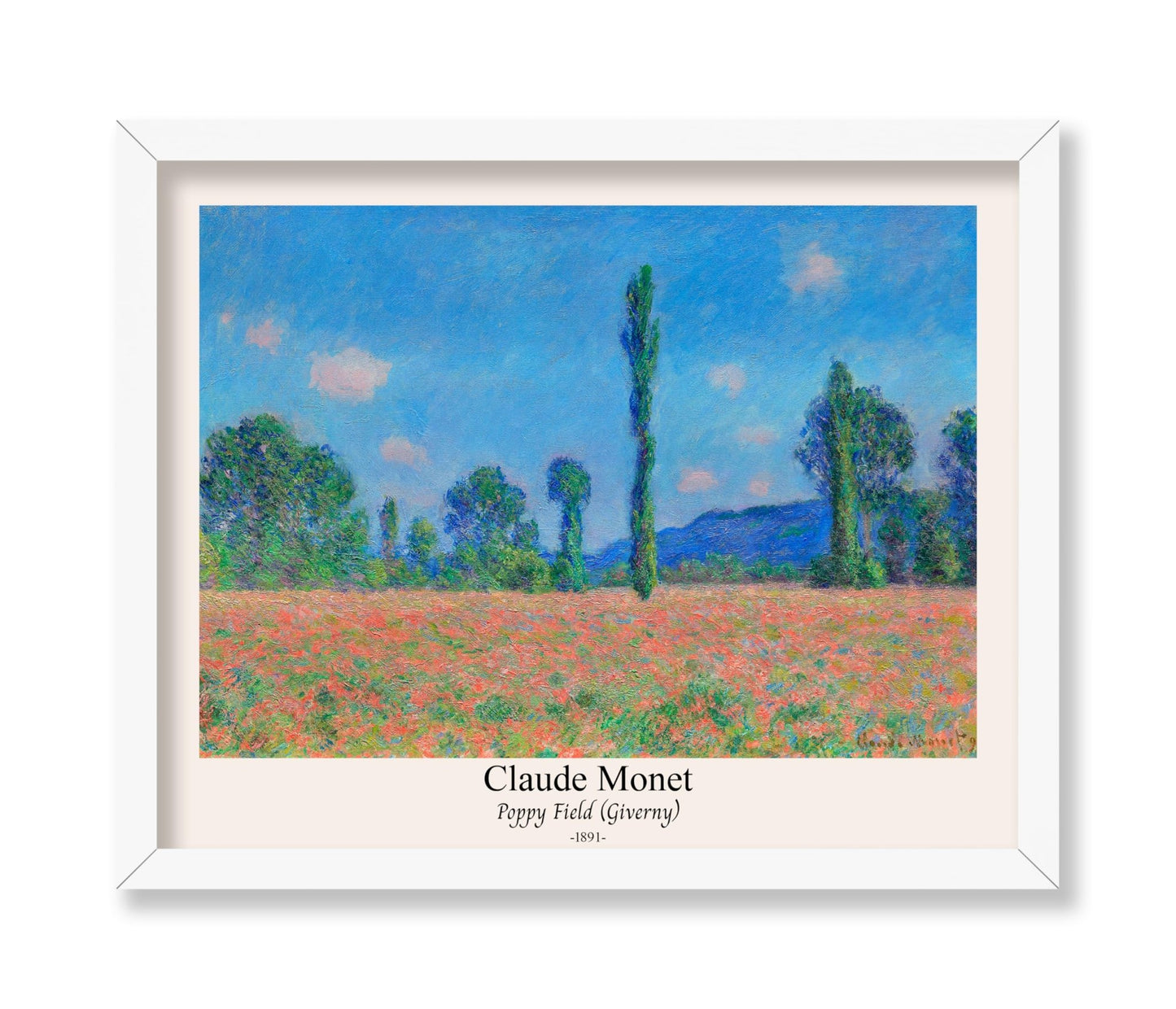 Claude Monet - Poppy Field No1