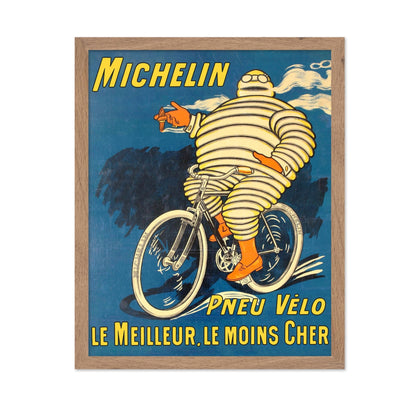 Tire Man on Bicycle