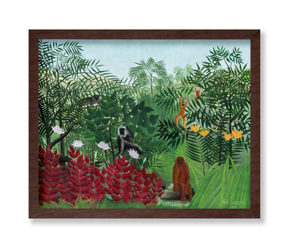Henri Rousseau - Tropical Forest