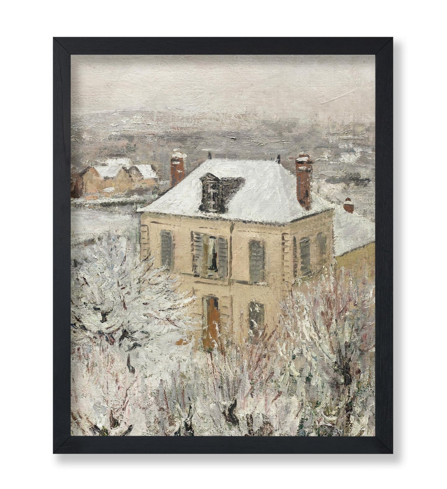 Gustave Loiseau - House in Winter