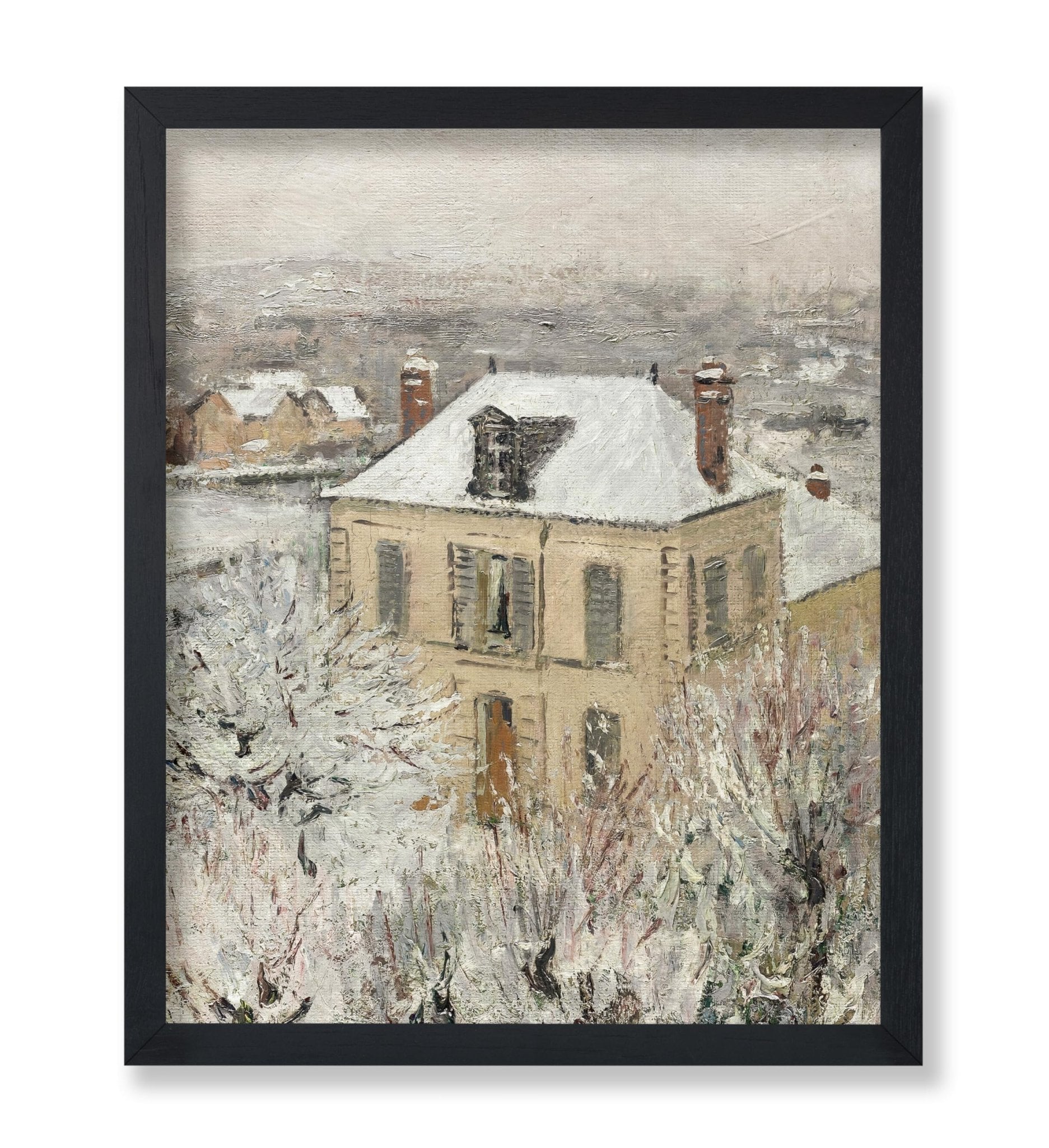 Gustave Loiseau - House in Winter