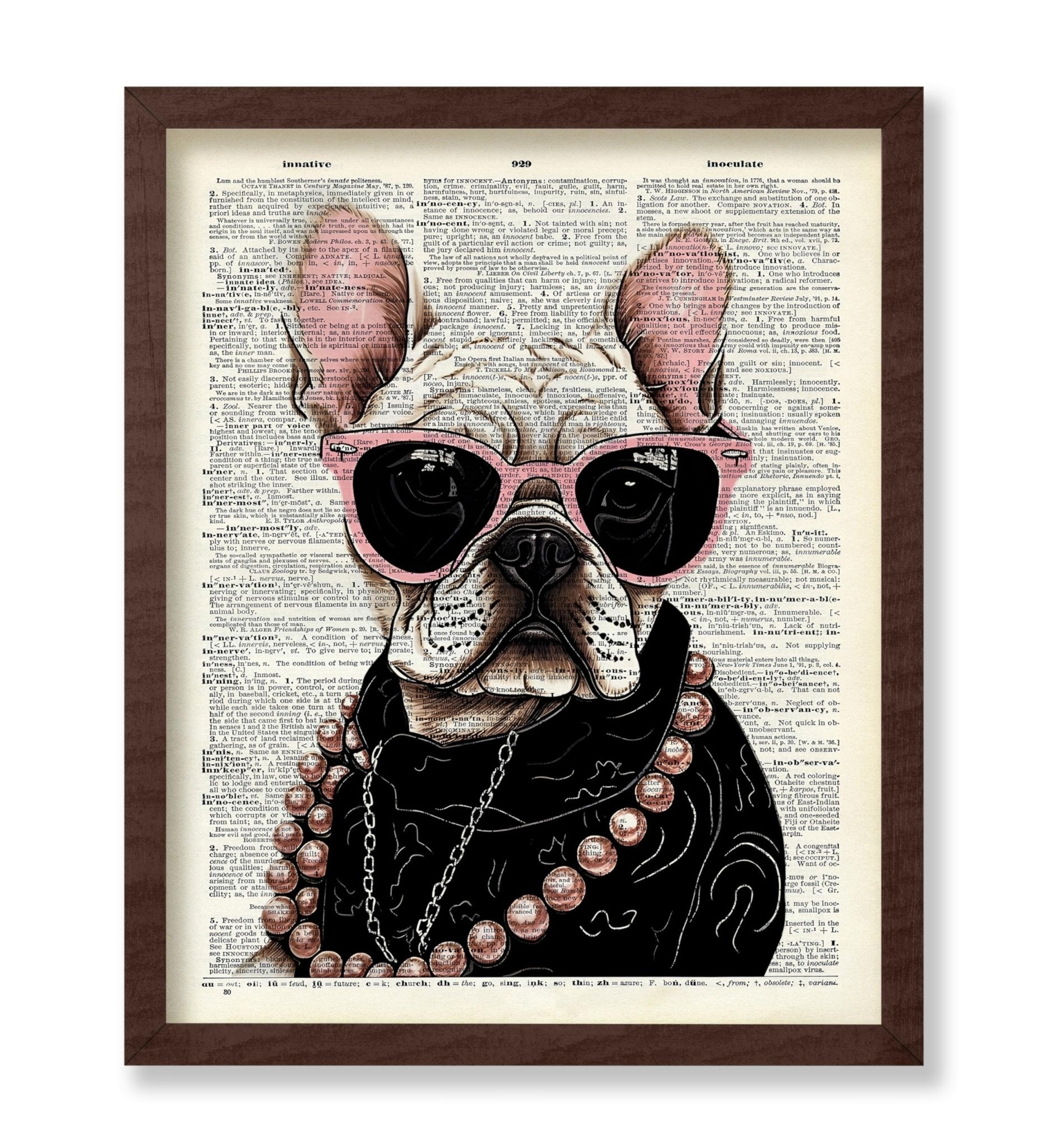 French Bulldog in Sunglasses No3