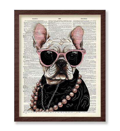 French Bulldog in Sunglasses No3