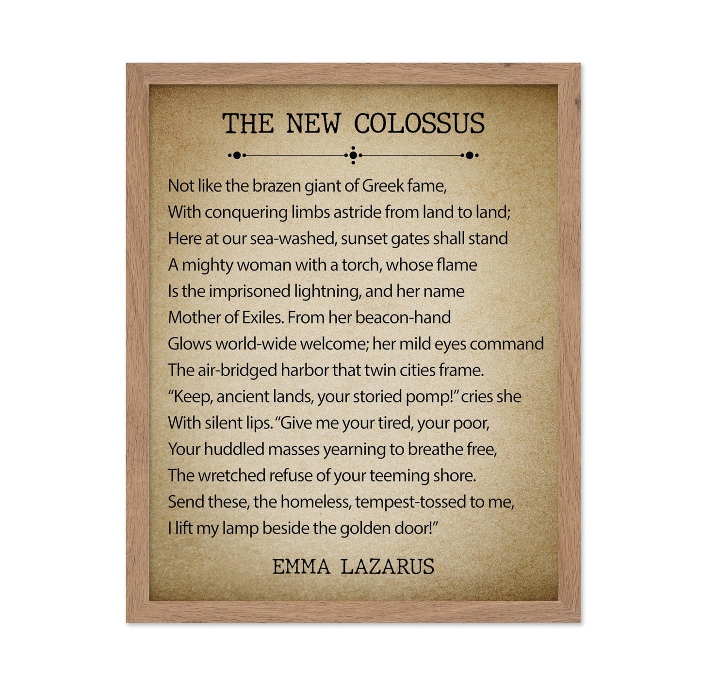The New Colossus