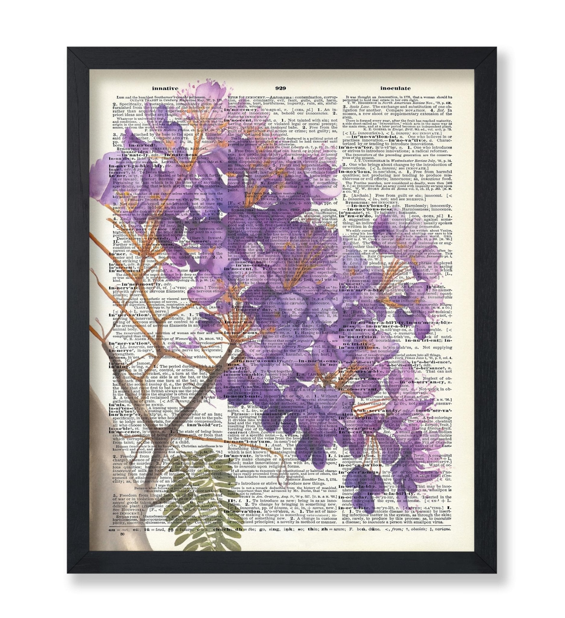 Jacaranda Watercolor