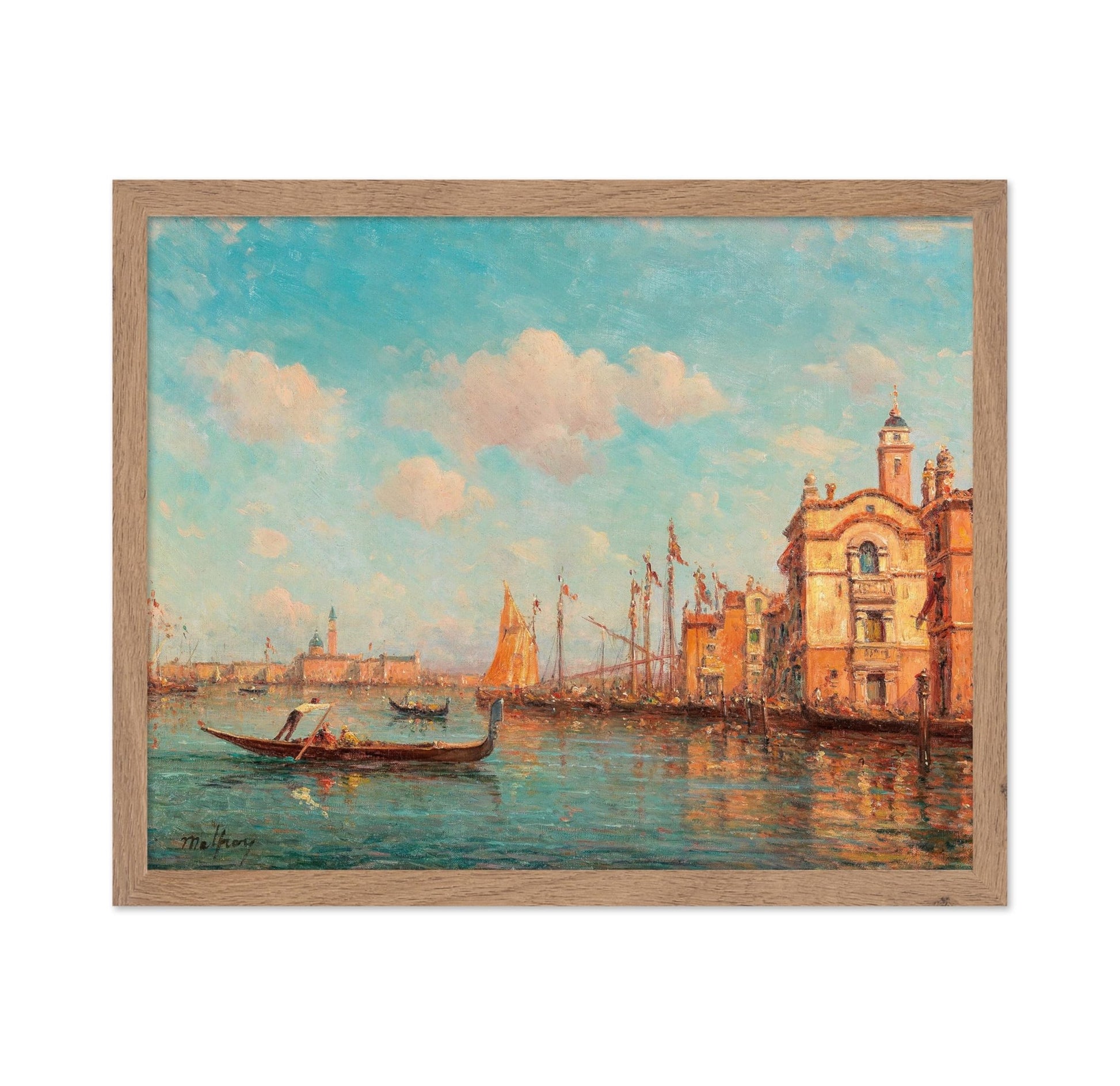 Henry Malfroy - View to San Giorgio Maggiore