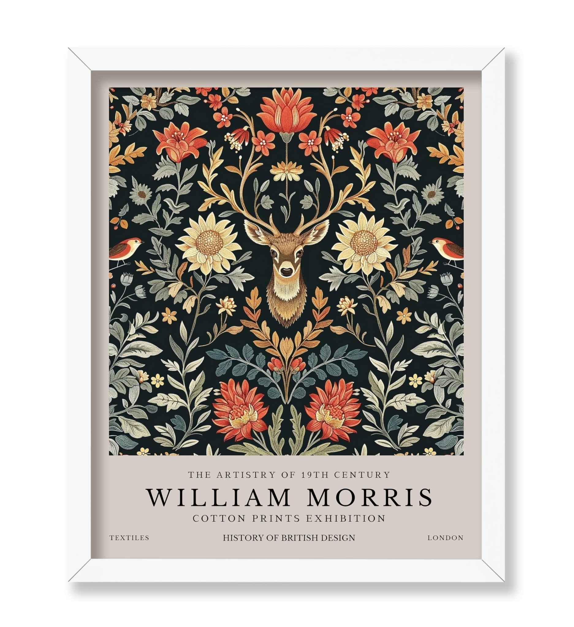 William Morris - Reindeer No2