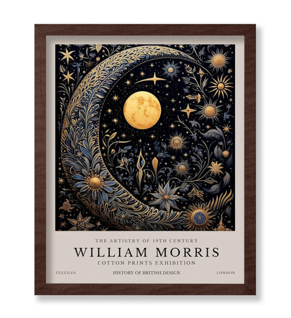 William Morris - Moon & Stars No1