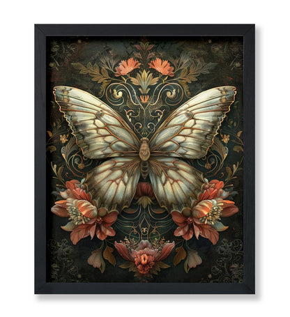Butterfly & Flowers No1