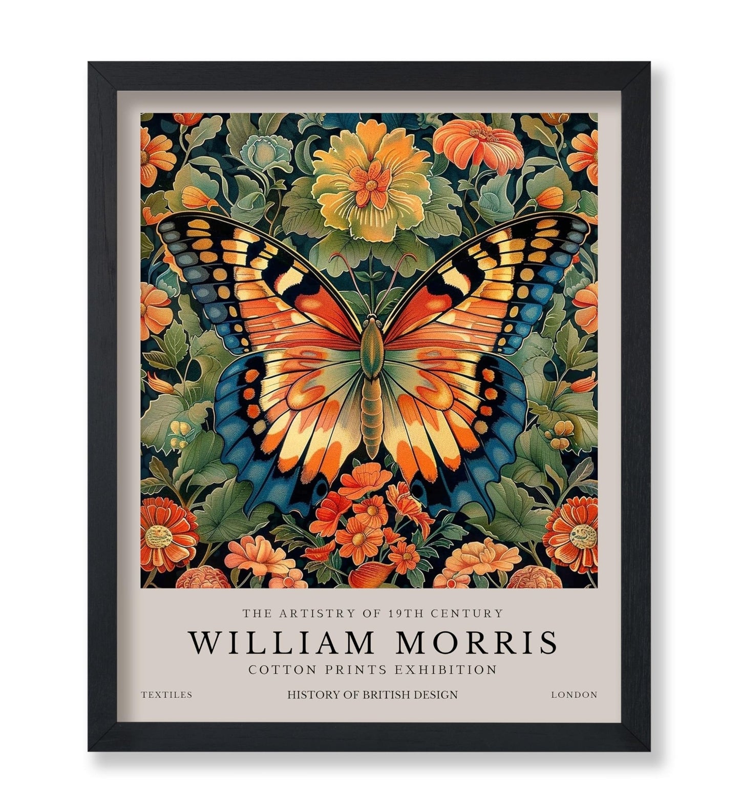 William Morris - Butterfly No12