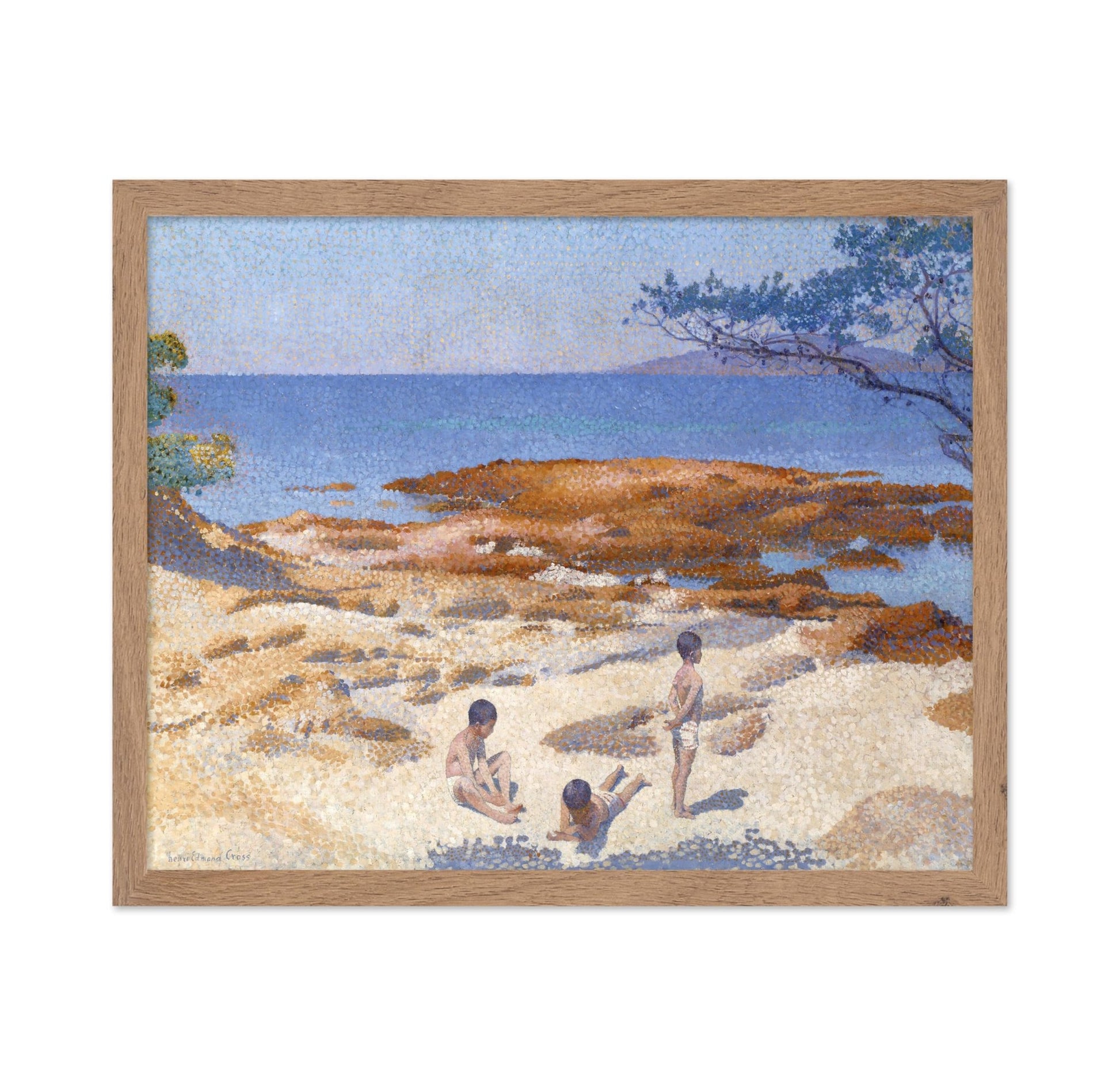 Henri Edmond Cross - Beach at Cabasson No2
