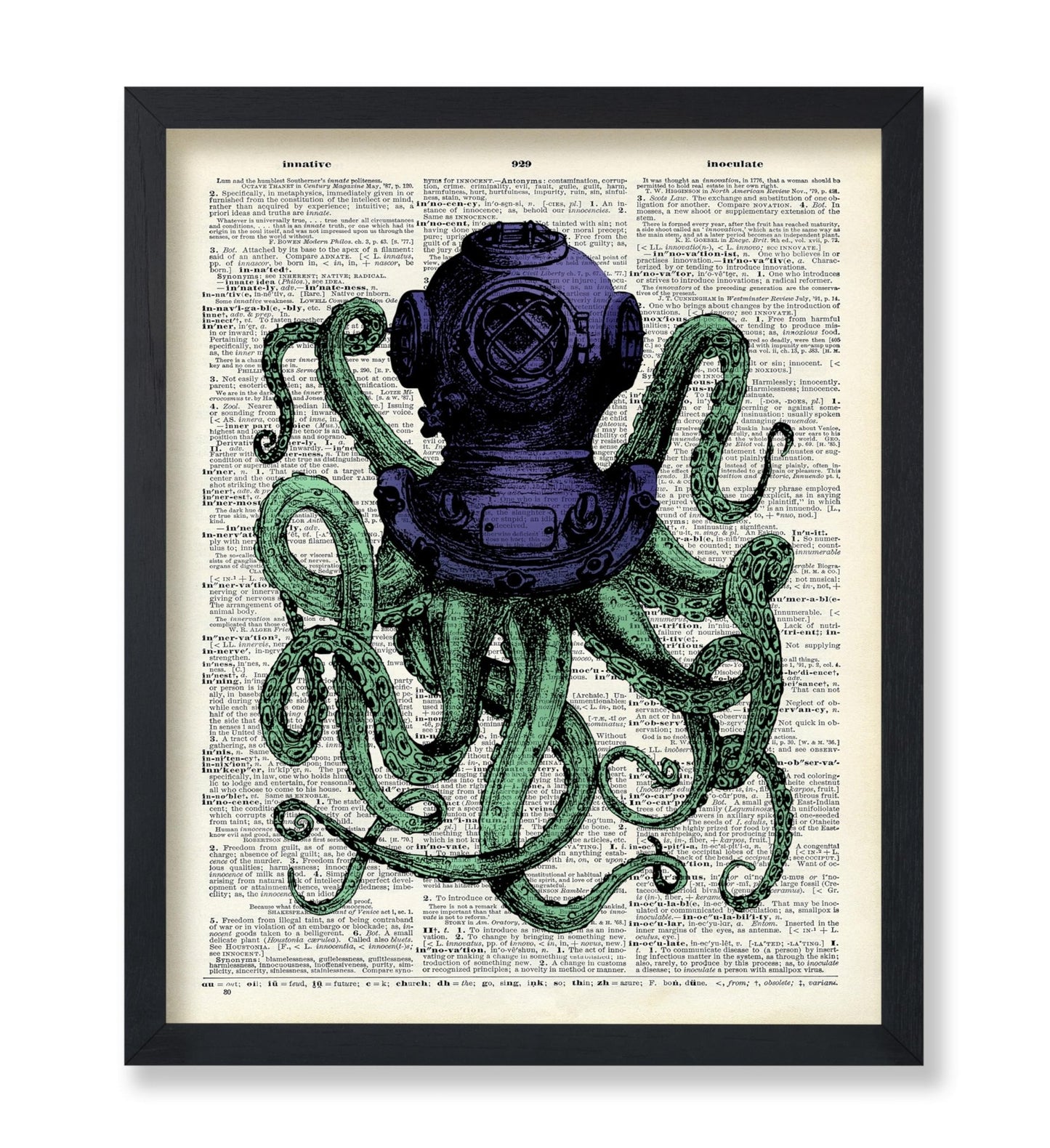 Kraken With Helmet