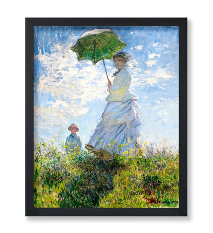 Claude Monet - Woman With a Parasol No3