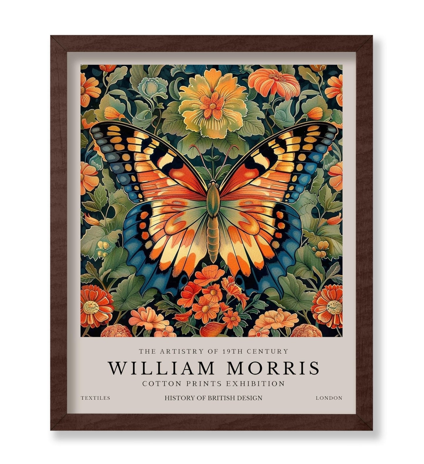William Morris - Butterfly No12