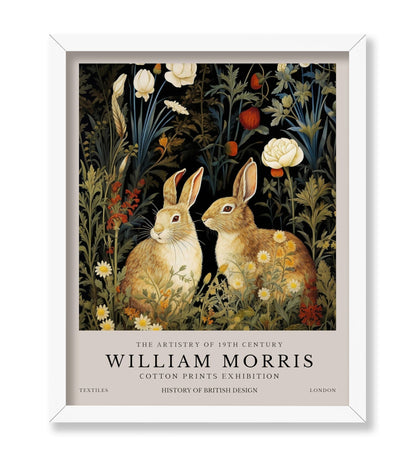 William Morris - Rabbit Couple
