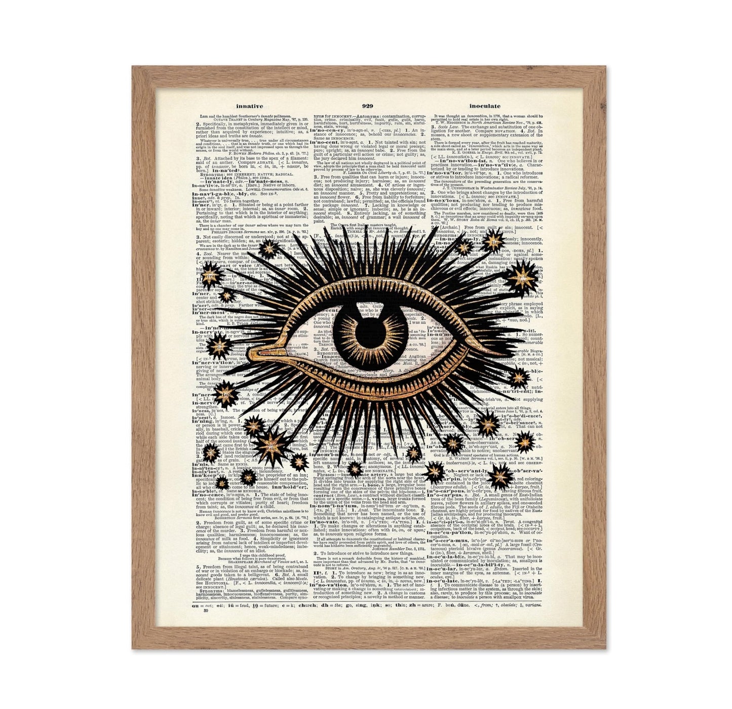 Mystic Eye and Stars No2
