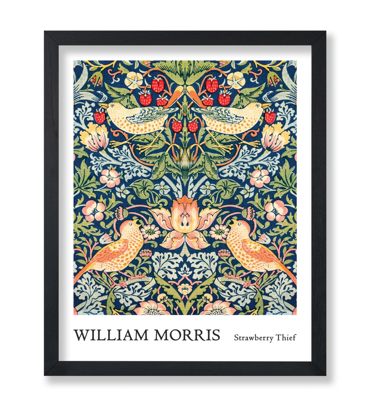 William Morris - Strawberry Thief No8