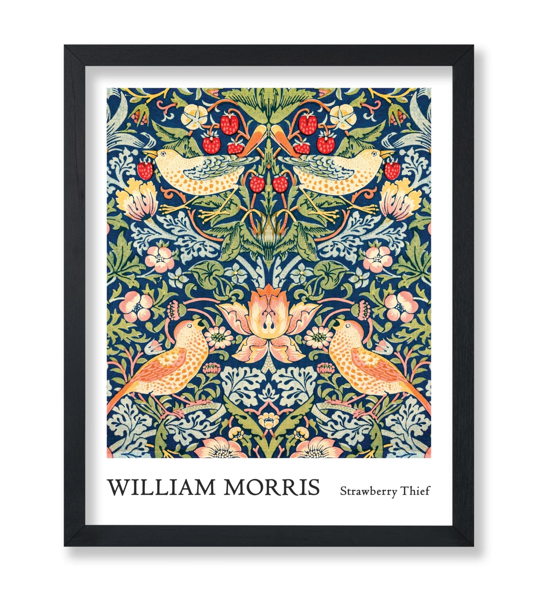 William Morris - Strawberry Thief No8
