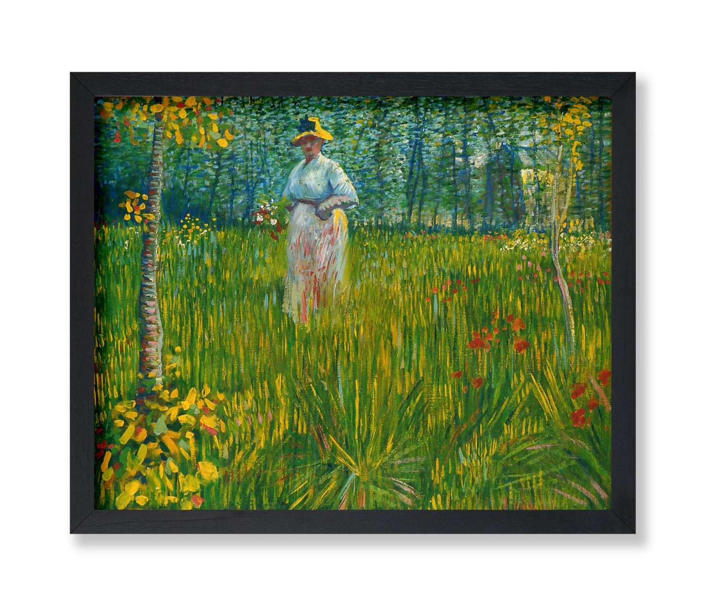 Van Gogh - A Woman Walking in a Garden No2