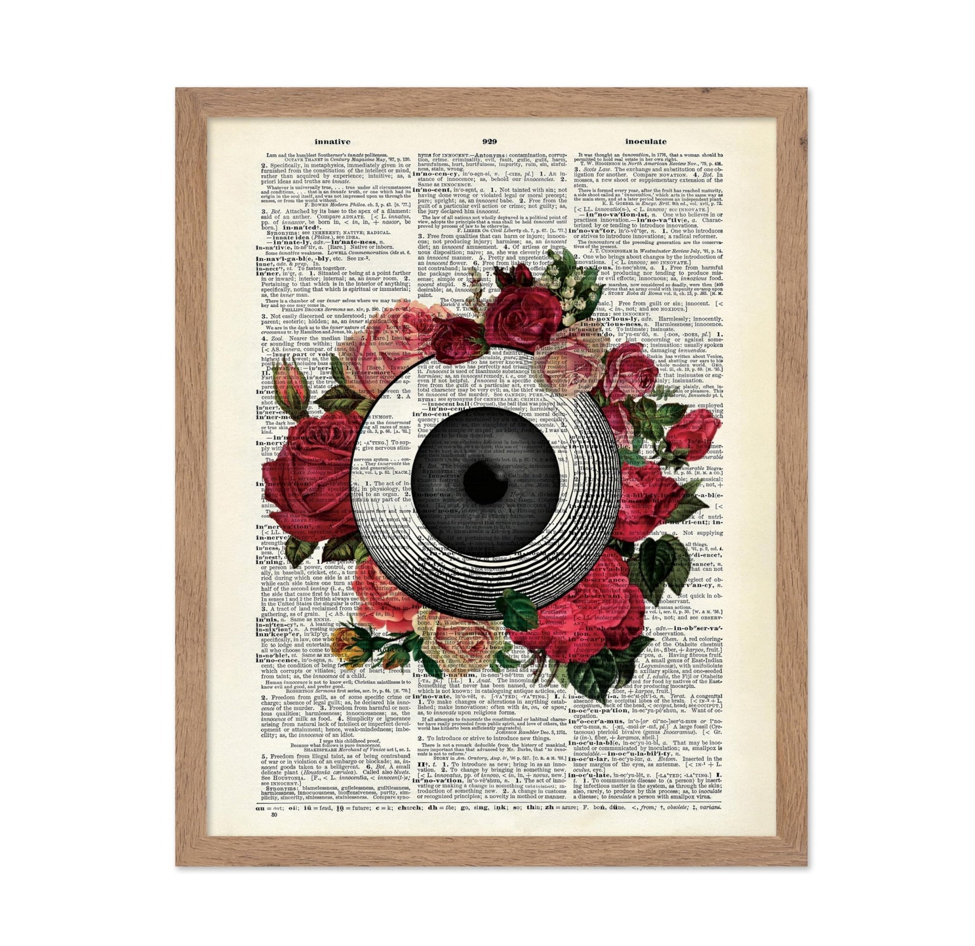 Flowers and Anatomical Eye