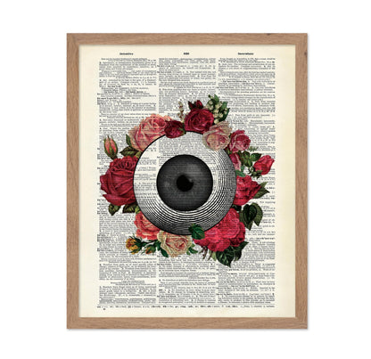Flowers and Anatomical Eye