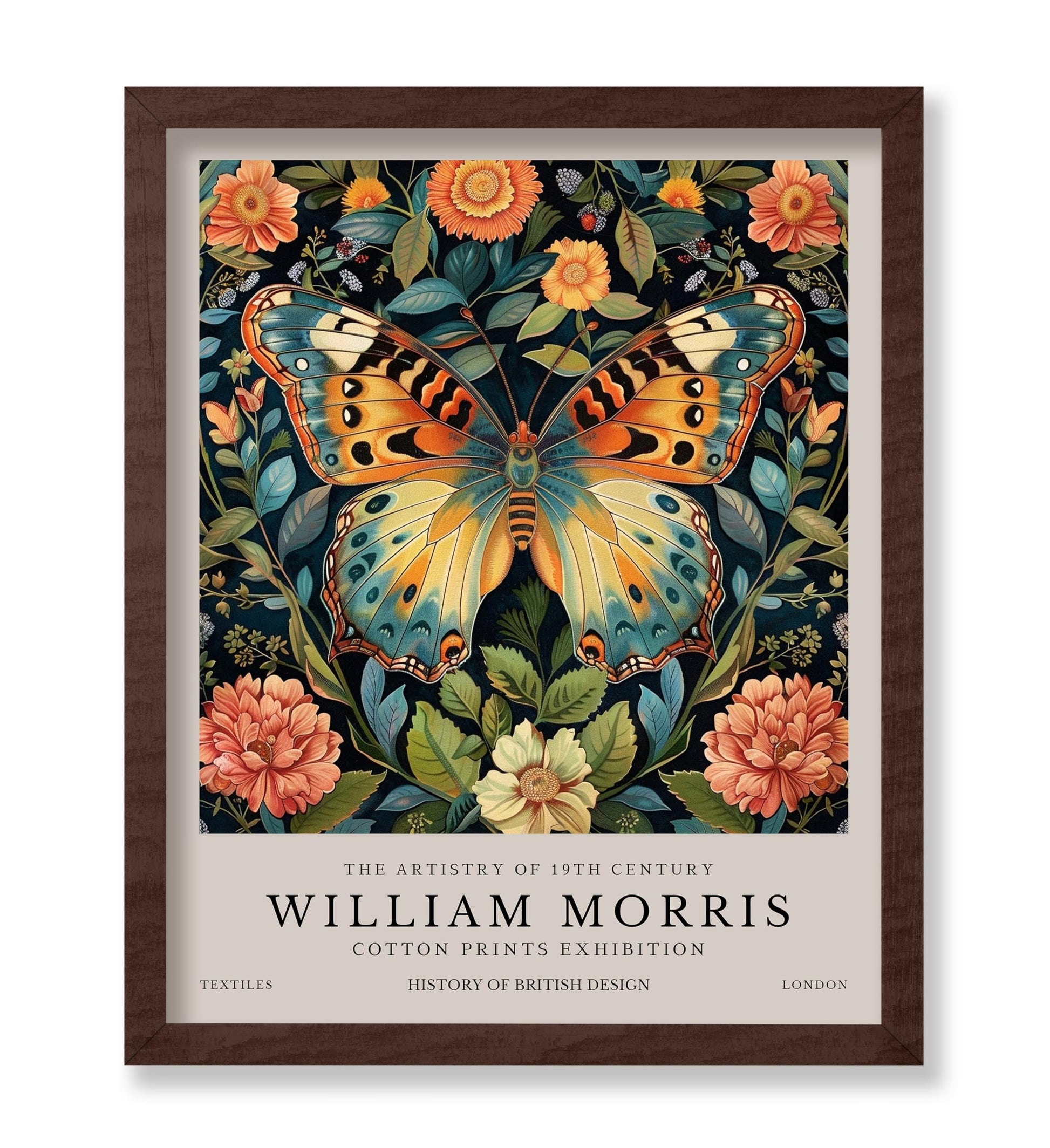 William Morris - Butterfly No9