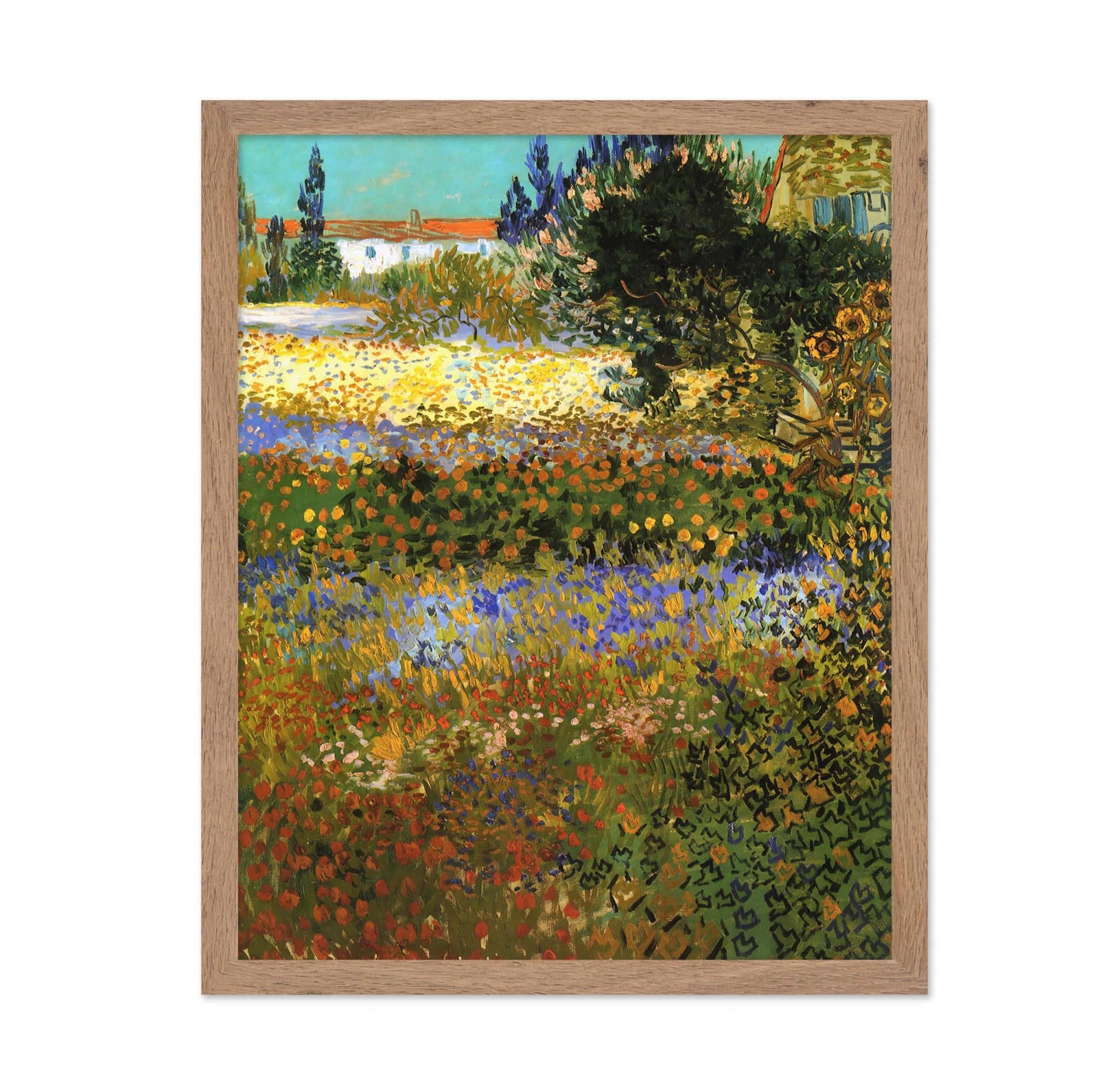 Van Gogh - Flowering Garden in Arles