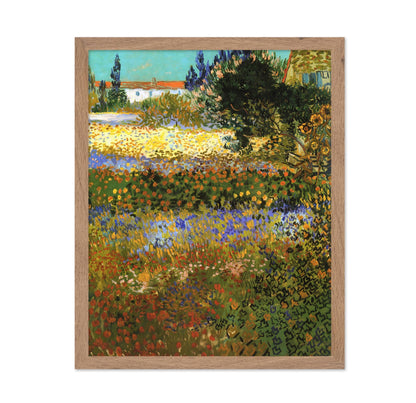 Van Gogh - Flowering Garden in Arles