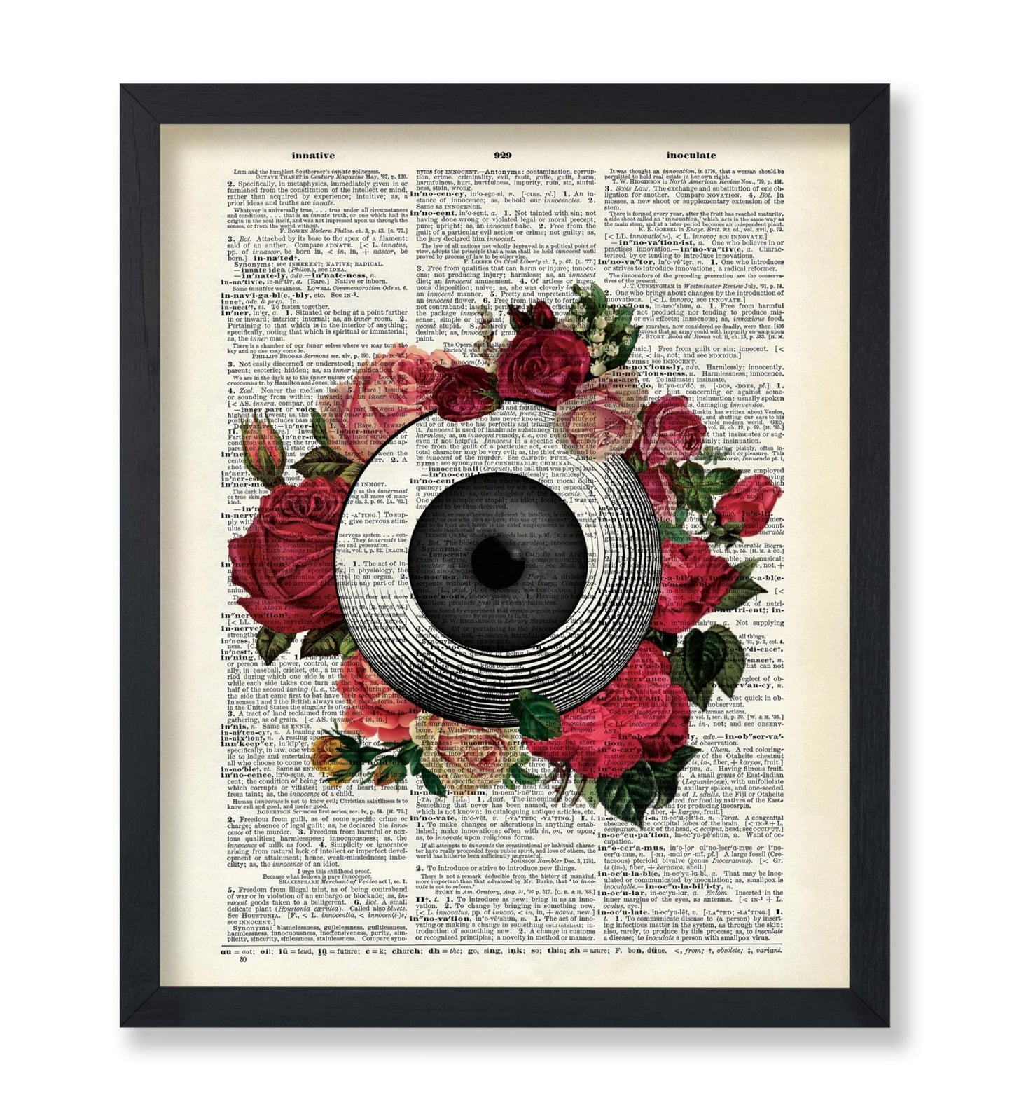 Flowers and Anatomical Eye
