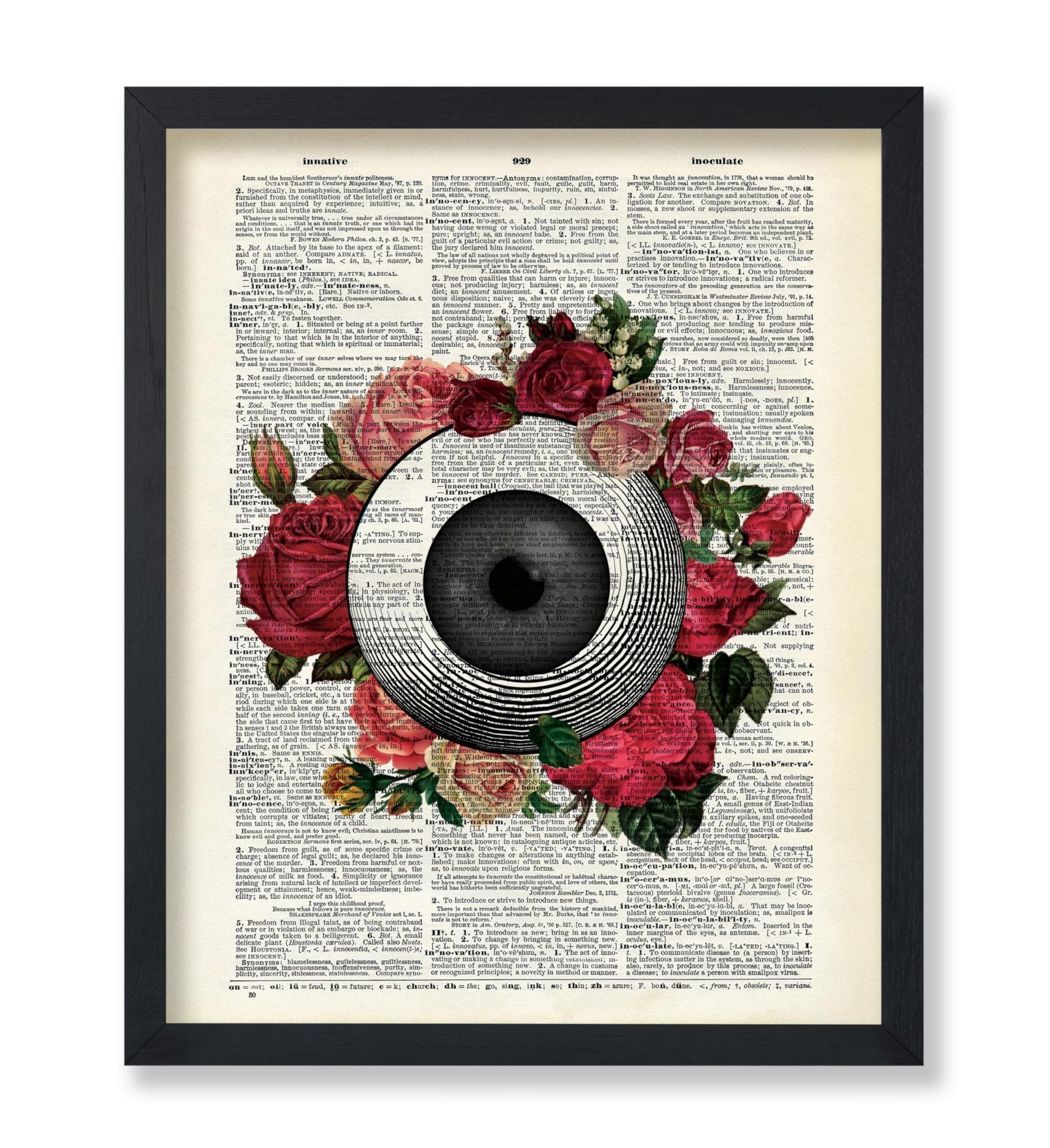 Flowers and Anatomical Eye