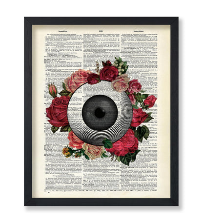 Flowers and Anatomical Eye